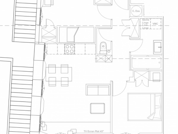 Plan de l'appartement